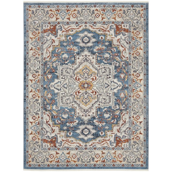 Nourison Carina CNA02 Area Rug, Multicolor, 7'10" x 9'10"