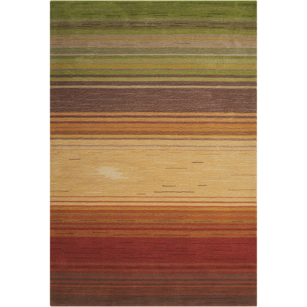 Nourison Contour CON15 Area Rug, Harvest, 7'3" x 9'3"