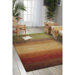 Nourison Contour CON15 Area Rug, Harvest, 7'3" x 9'3"