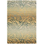 Nourison Contour CON25 Area Rug, Breeze, 7'3" x 9'3"