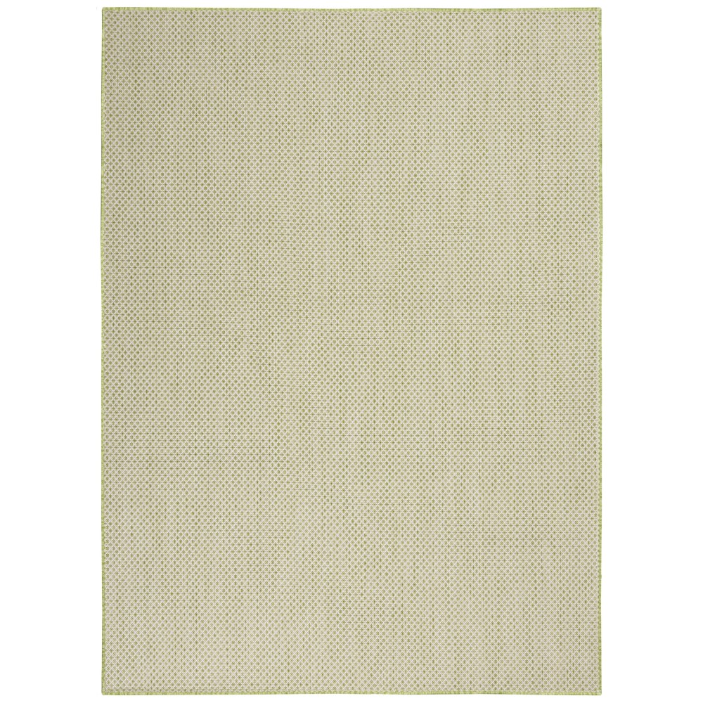 Nourison Courtyard COU01 Area Rug, Ivory/Green, 5' x 7' Nourison Courtyard COU01 Area Rug, Ivory/Green, 5' x 7'