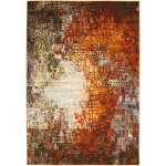 Nourison Chroma CRM03 Area Rug, Ember Glow, 4' x 6'