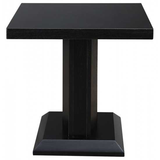 ACME Bernice End Table, Black & LED