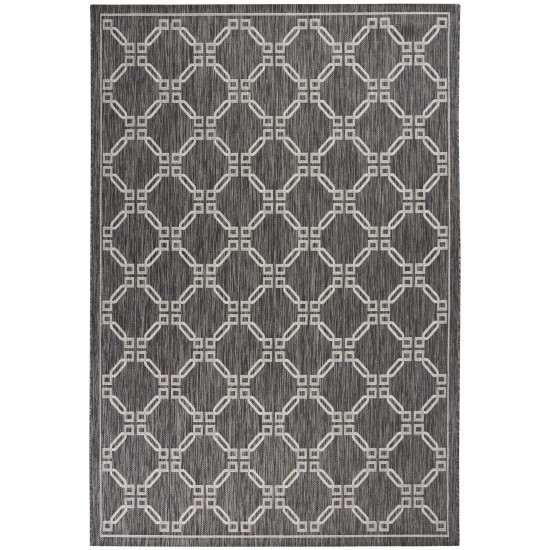 Nourison Country Side CTR02 Area Rug, Charcoal, 6' x 9'