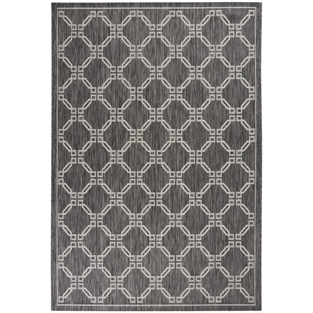 Nourison Country Side CTR02 Area Rug, Charcoal, 7' x 10'