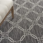 Nourison Country Side CTR02 Area Rug, Charcoal, 7' x 10'