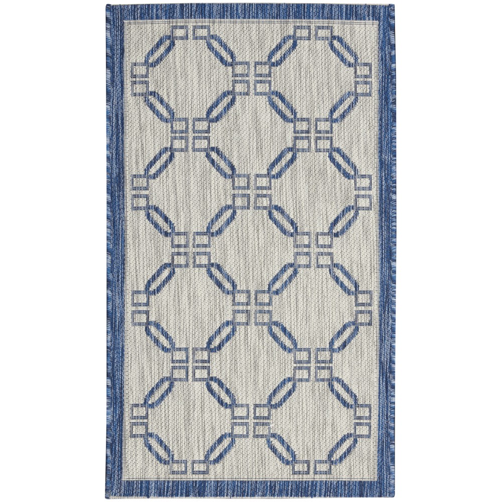 Nourison Country Side CTR02 Area Rug, Ivory/Blue, 2'2" x 3'9" Nourison Country Side CTR02 Area Rug, Ivory/Blue, 2'2" x 3'9"