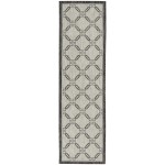 Nourison Country Side CTR02 Runner Rug, Ivory/Charcoal, 2'2" x 7'6"