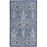 Nourison Country Side CTR04 Area Rug, Denim, 2'2" x 3'9"