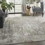 Nourison Cyrus CYR03 Area Rug, Grey, 7'10" x 9'10"