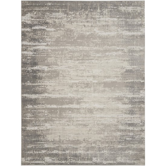 Nourison Cyrus CYR04 Area Rug, Ivory/Grey, 10' x 14'