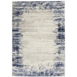 Nourison Cyrus CYR04 Area Rug, Ivory/Navy, 5'3" x 7'3"