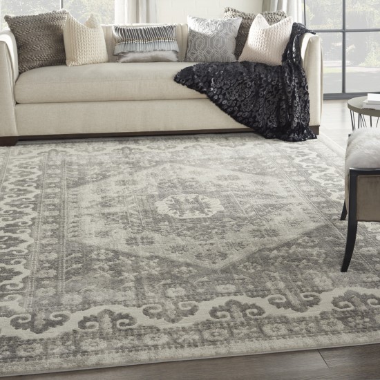 Nourison Cyrus CYR05 Area Rug, Ivory, 7'10" x 9'10"