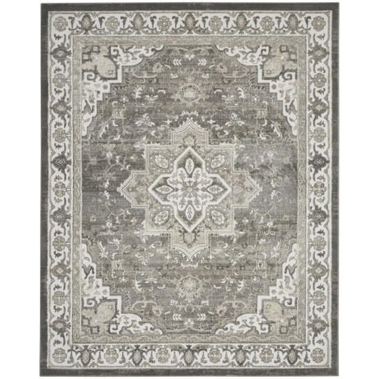 Nourison Cyrus CYR06 Area Rug, Grey, 7'10" x 9'10"