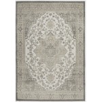 Nourison Cyrus CYR06 Area Rug, Ivory/Grey, 5'3" x 7'3"