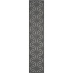 Nourison Cozumel CZM01 Runner Rug, Dark Grey, 2'2" x 10'