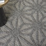Nourison Cozumel CZM01 Area Rug, Dark Grey, 4' x 6'