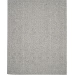 Nourison Cozumel CZM01 Area Rug, Light Grey, 7' x 10'