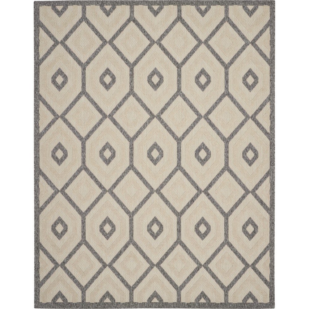 Nourison Cozumel CZM02 Area Rug, Cream, 7'10" x 9'10"