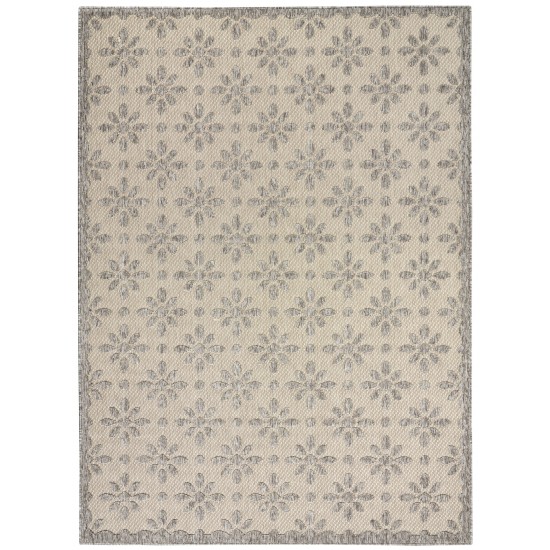 Nourison Cozumel CZM03 Area Rug, Cream, 6' x 9'