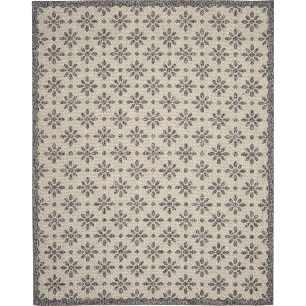 Nourison Cozumel CZM03 Area Rug, Cream, 7' x 10'