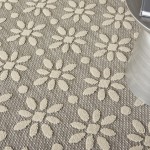 Nourison Cozumel CZM03 Area Rug, Grey, 5'3" x 7'3"