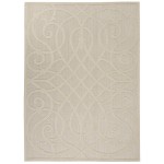 Nourison Cozumel CZM04 Area Rug, Cream, 6' x 9'