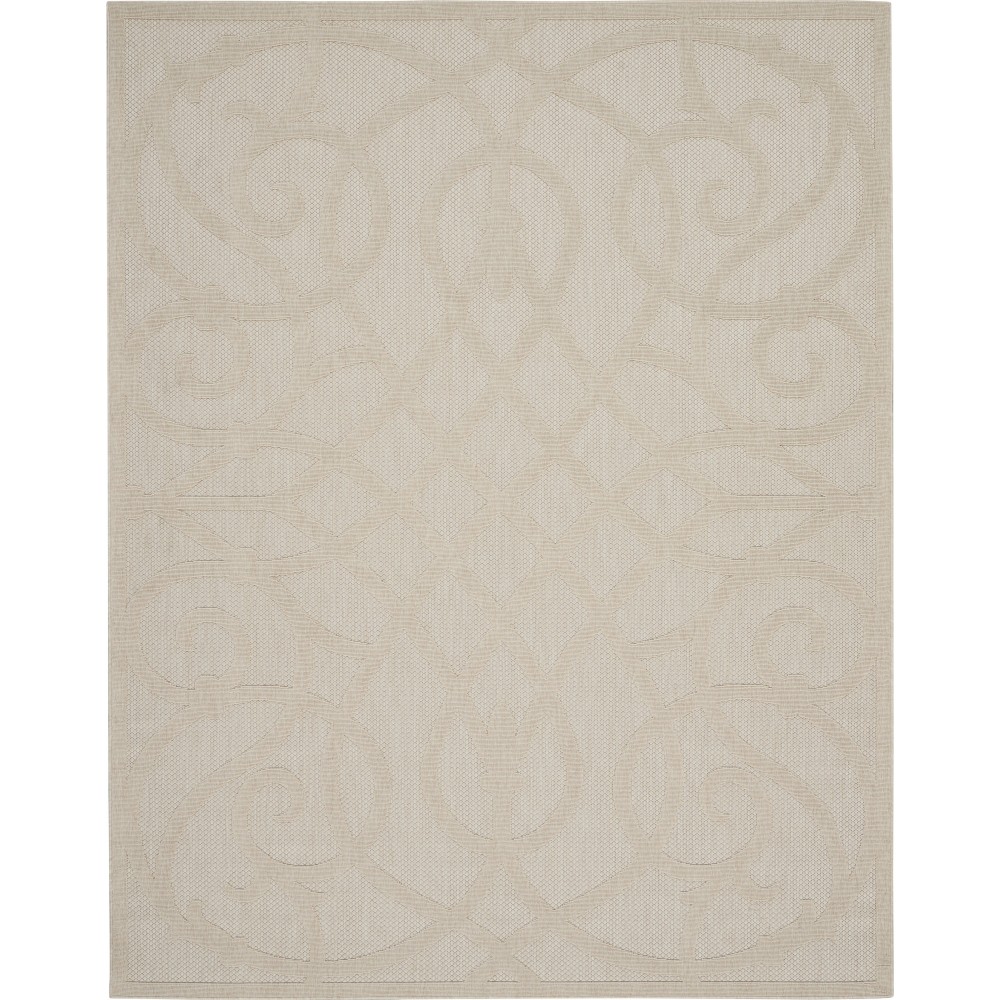 Nourison Cozumel CZM04 Area Rug, Cream, 7' x 10'