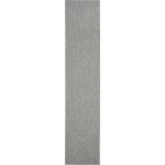 Nourison Cozumel CZM05 Runner Rug, Light Grey, 2'2" x 10'