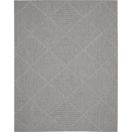 Nourison Cozumel CZM05 Area Rug, Light Grey, 8'10" x 11'10"