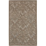 Nourison Damask DAS02 Area Rug, Grey, 2'3" x 3'9"