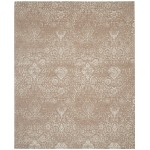 Nourison Damask DAS06 Area Rug, Beige/Ivory, 8' x 10'