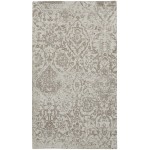 Nourison Damask DAS06 Area Rug, Ivory, 2'3" x 3'9"