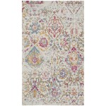 Nourison Damask DAS06 Area Rug, Multicolor, 2'3" x 3'9"