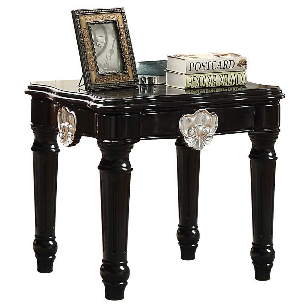 ACME Ernestine End Table, Black