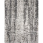 Nourison Dreamy Shag DRS01 Area Rug, Ivory/Charcoal, 7'10" x 9'10"