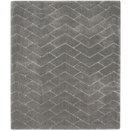 Nourison Dreamy Shag DRS03 Area Rug, Grey, 7'10" x 9'10"