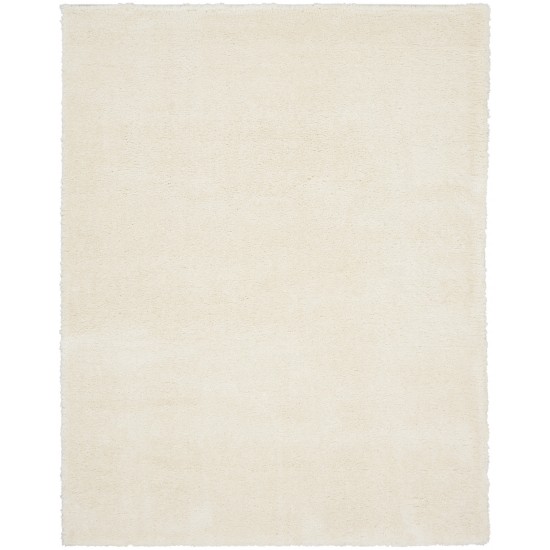 Nourison Dreamy Shag DRS05 Area Rug, Ivory, 7'10" x 9'10"