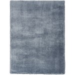 Nourison Dreamy Shag DRS05 Area Rug, Light Blue, 5'3" x 7'3"