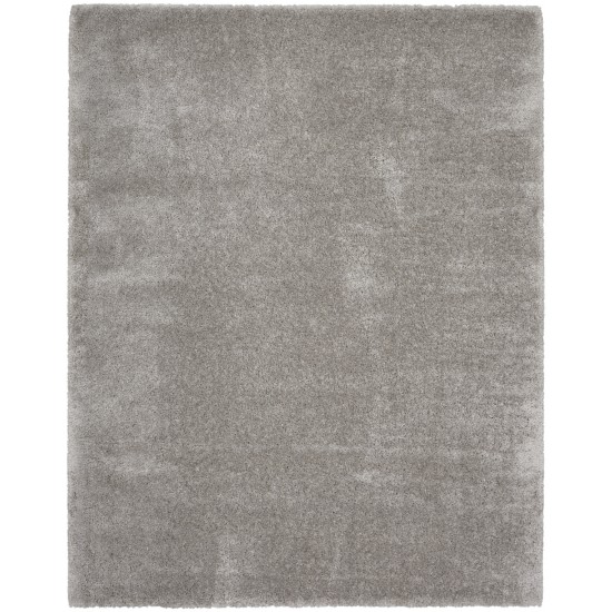 Nourison Dreamy Shag DRS05 Area Rug, Silver, 6'7" x 9'2"