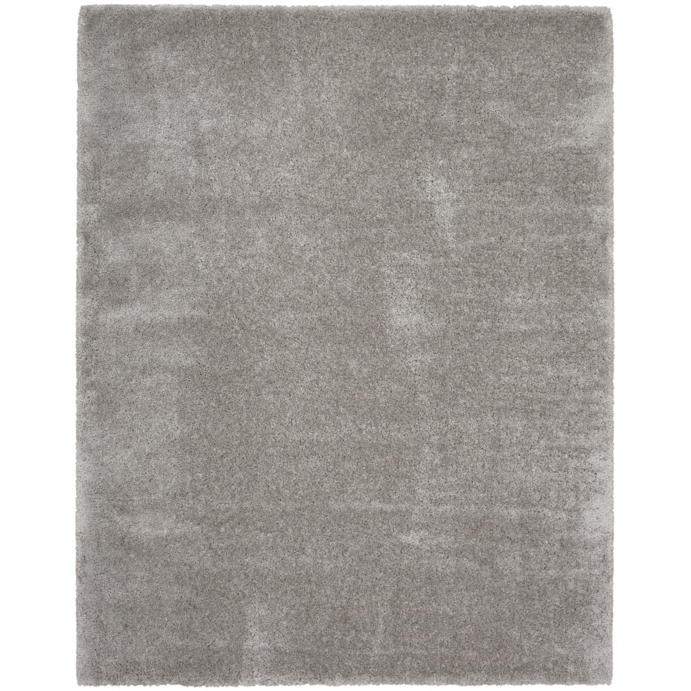 Nourison Dreamy Shag DRS05 Area Rug, Silver, 9' x 12'