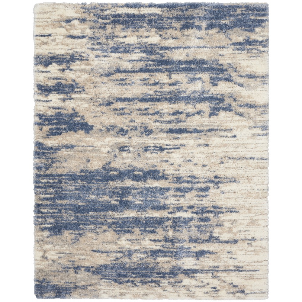 Nourison Dreamy Shag DRS10 Area Rug, Light Blue/Grey, 9' x 12' Nourison Dreamy Shag DRS10 Area Rug, Light Blue/Grey, 9' x 12'