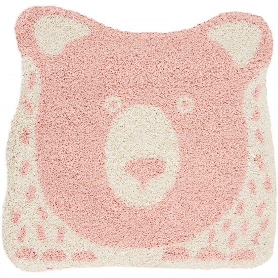 Nourison Hudson DS100 Area Rug, Pink, 4' x Freeform