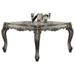 ACME Versailles Counter Height Table, Antique Platinum