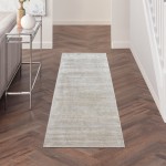 Kathy Ireland Home Desert Skies DSK02 Runner Rug, Flint, 2'3" x 8'