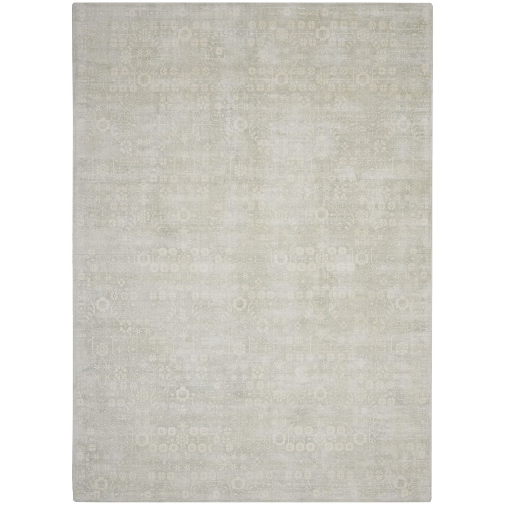 Kathy Ireland Home Desert Skies DSK02 Area Rug, Silver/Green, 8' x 11'