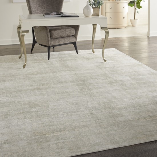 Kathy Ireland Home Desert Skies DSK02 Area Rug, Silver/Green, 8' x 11'