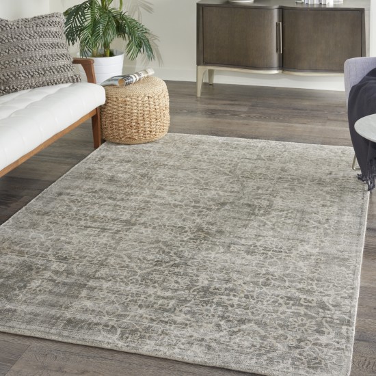 Kathy Ireland Home Desert Skies DSK03 Area Rug, Grey, 3'9" x 5'9"