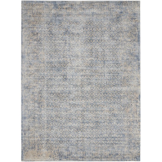 Kathy Ireland Home Desert Skies DSK04 Area Rug, Blue, 8' x 11'