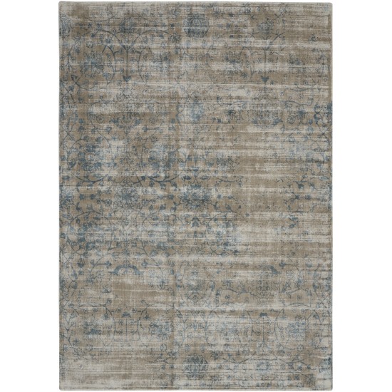 Kathy Ireland Home Desert Skies DSK06 Area Rug, Teal, 5'3" x 7'5"